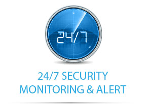 24/7 Security Monitoring & Altert